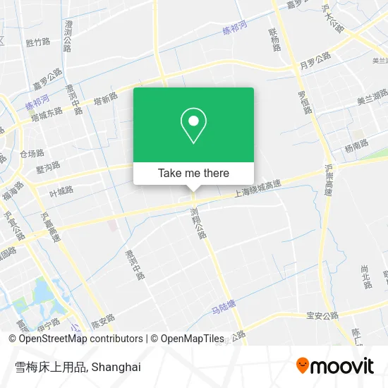 雪梅床上用品 map