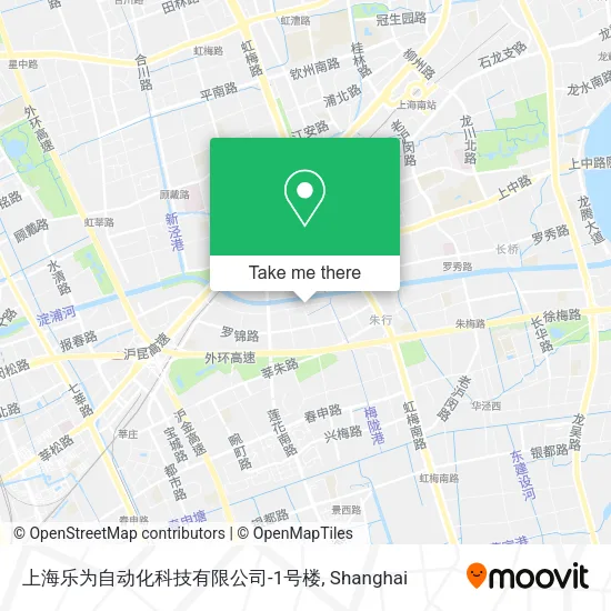 上海乐为自动化科技有限公司-1号楼 map