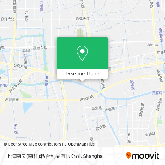 上海南良(南祥)粘合制品有限公司 map