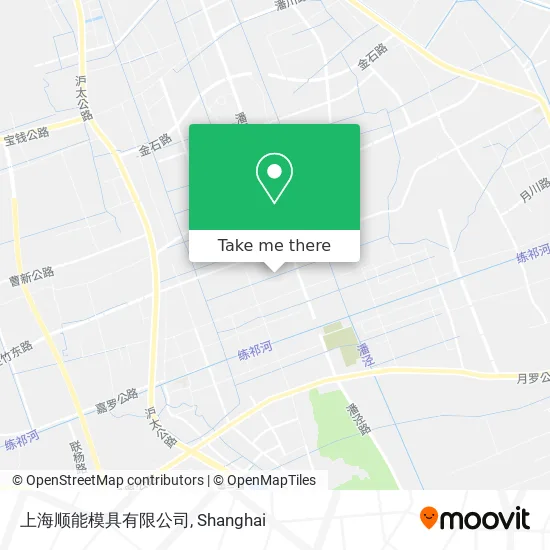 上海顺能模具有限公司 map
