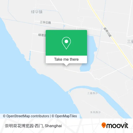 崇明荷花博览园-西门 map