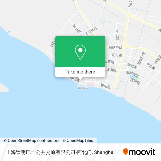 上海崇明巴士公共交通有限公司-西北门 map