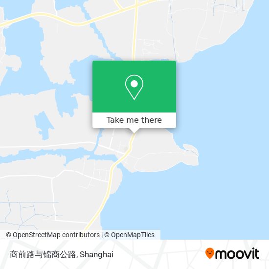 商前路与锦商公路 map