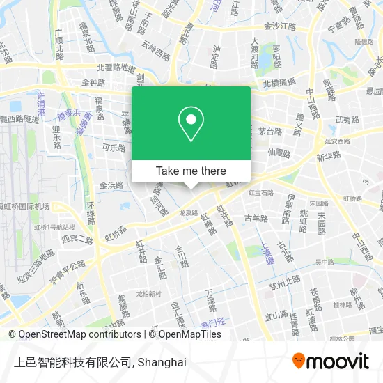 上邑智能科技有限公司 map
