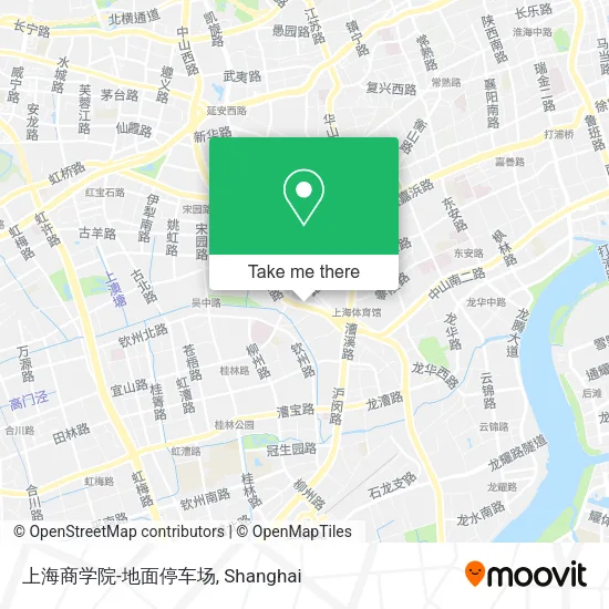 上海商学院-地面停车场 map