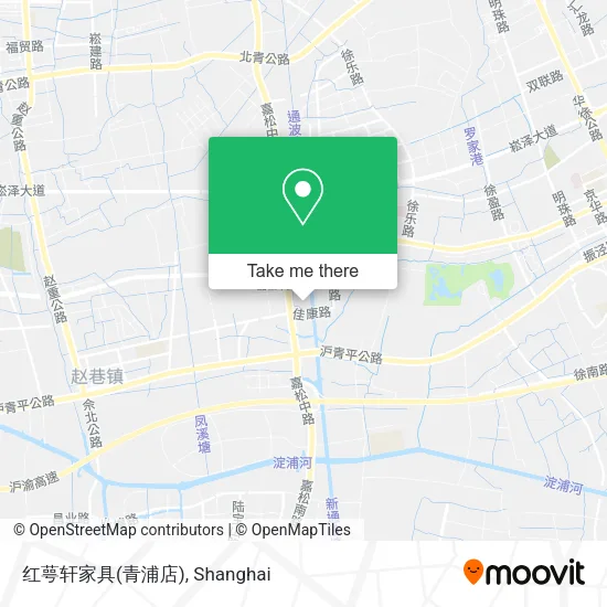 红萼轩家具(青浦店) map