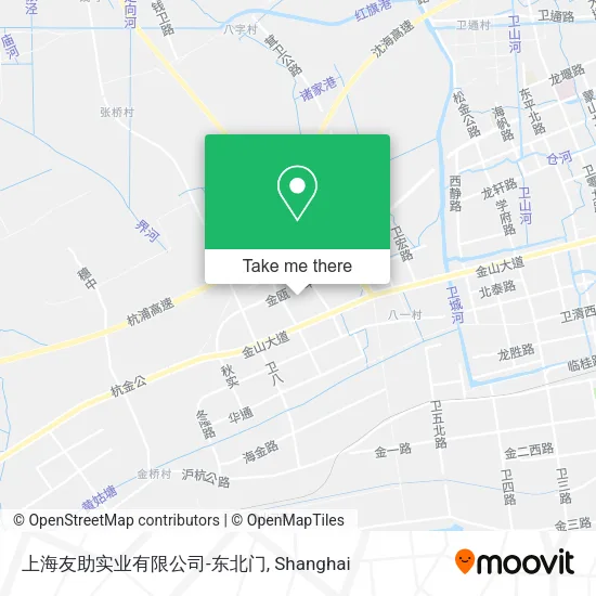 上海友助实业有限公司-东北门 map