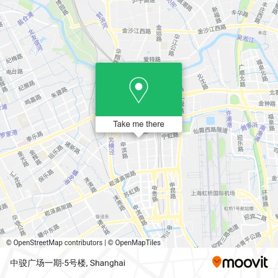 中骏广场一期-5号楼 map