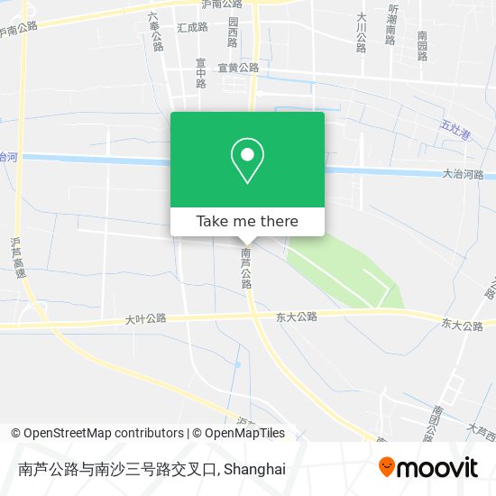 南芦公路与南沙三号路交叉口 map