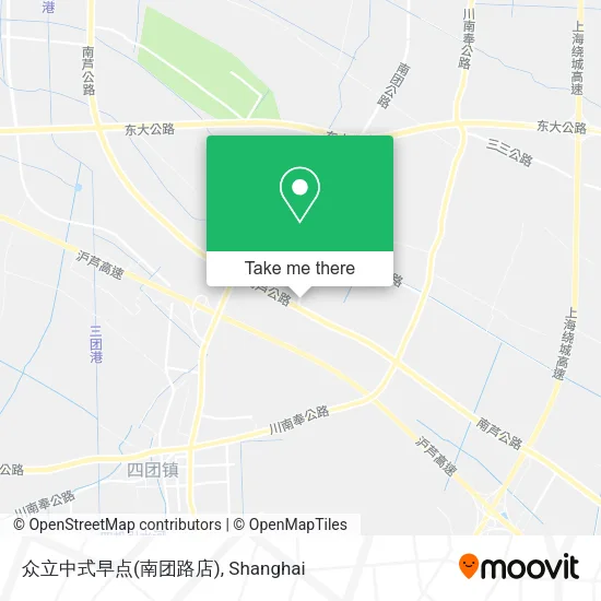 众立中式早点(南团路店) map