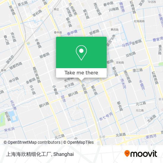 上海海欣精细化工厂 map