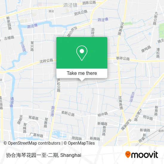 协合海琴花园一至-二期 map