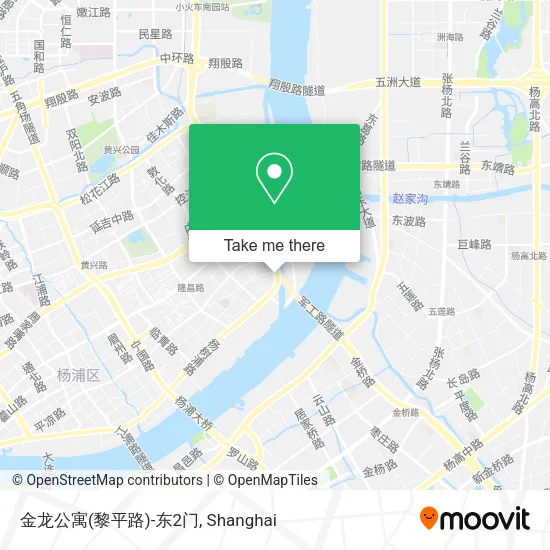 金龙公寓(黎平路)-东2门 map