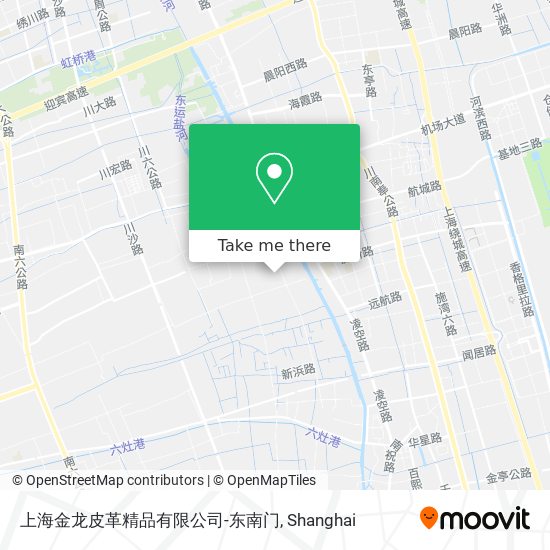 上海金龙皮革精品有限公司-东南门 map