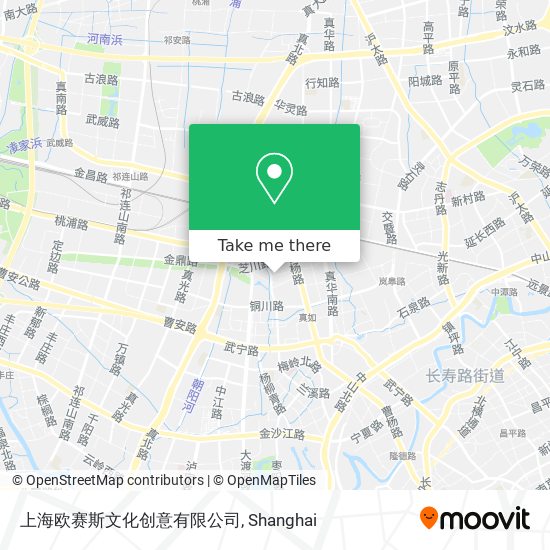 上海欧赛斯文化创意有限公司 map