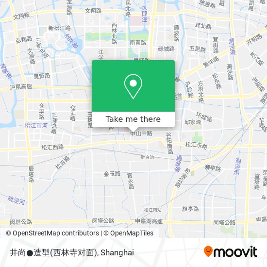 井尚●造型(西林寺对面) map