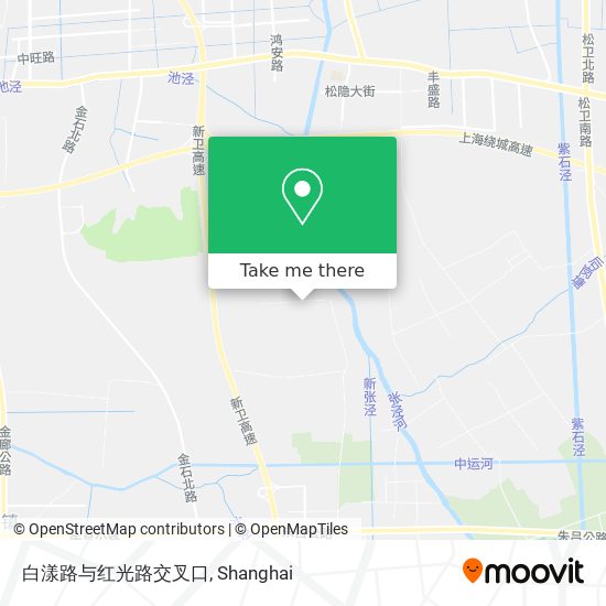 白漾路与红光路交叉口 map