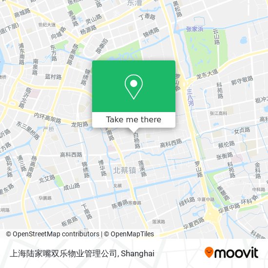 上海陆家嘴双乐物业管理公司 map