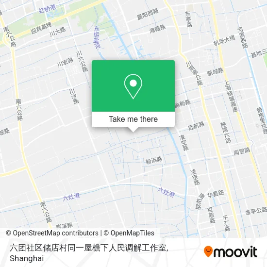 六团社区储店村同一屋檐下人民调解工作室 map