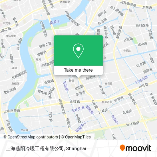 上海燕阳冷暖工程有限公司 map