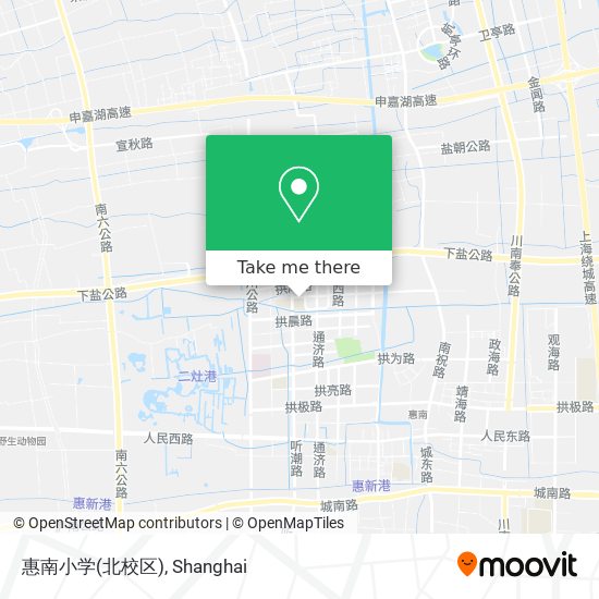 惠南小学(北校区) map