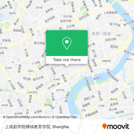 上戏剧学院继续教育学院 map