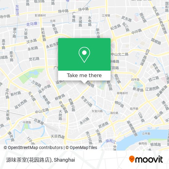 源味茶室(花园路店) map