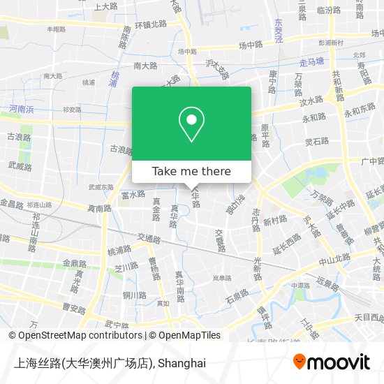 上海丝路(大华澳州广场店) map