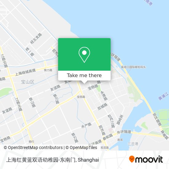 上海红黄蓝双语幼稚园-东南门 map