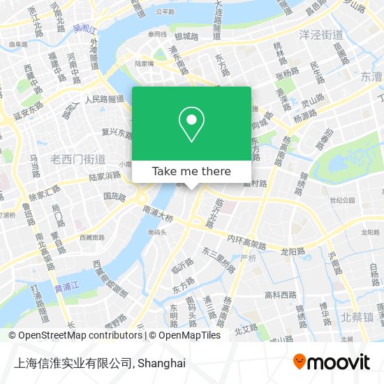 上海信淮实业有限公司 map