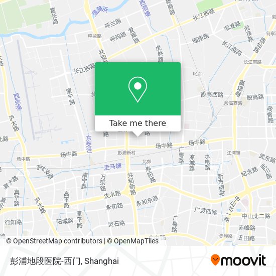彭浦地段医院-西门 map