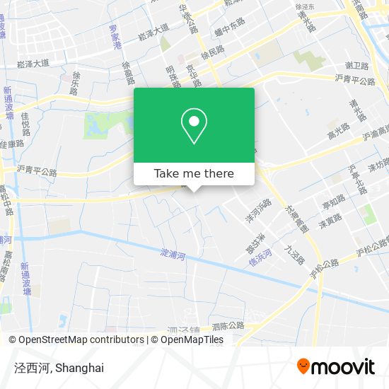泾西河 map