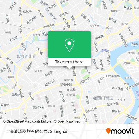 上海清溪商旅有限公司 map