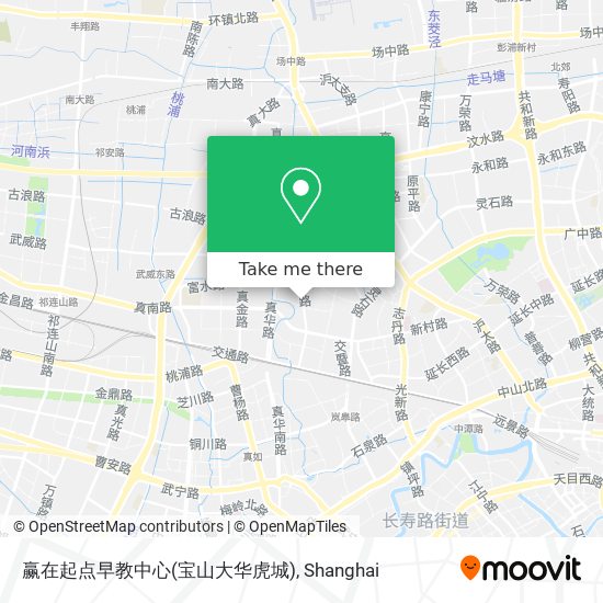 赢在起点早教中心(宝山大华虎城) map