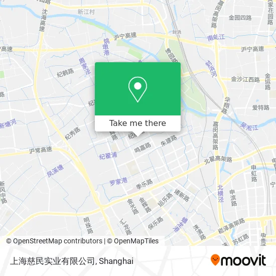 上海慈民实业有限公司 map
