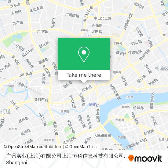 广讯实业(上海)有限公司上海恒科信息科技有限公司 map