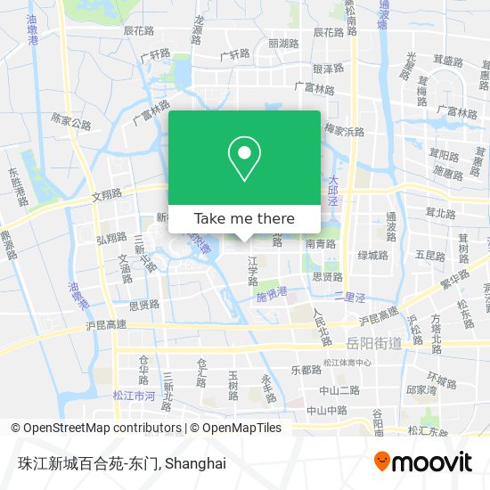 珠江新城百合苑-东门 map
