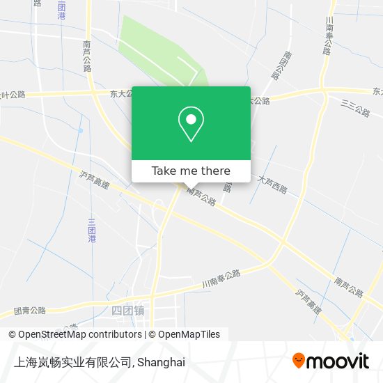上海岚畅实业有限公司 map