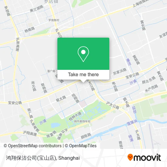 鸿翔保沽公司(宝山店) map