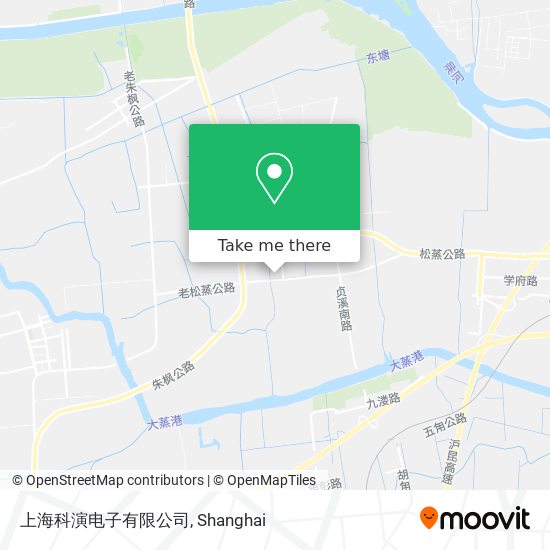 上海科演电子有限公司 map