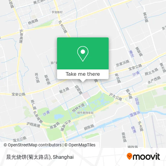 晨光烧饼(菊太路店) map