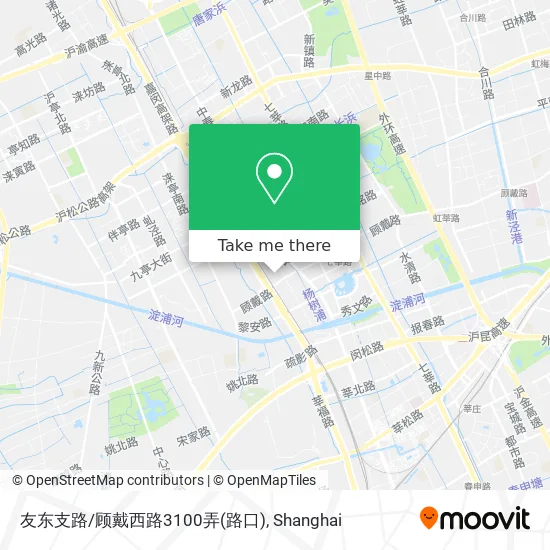 友东支路/顾戴西路3100弄(路口) map