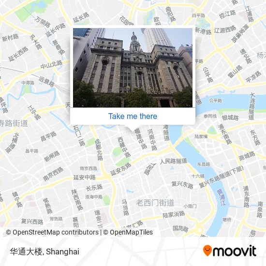 华通大楼 map
