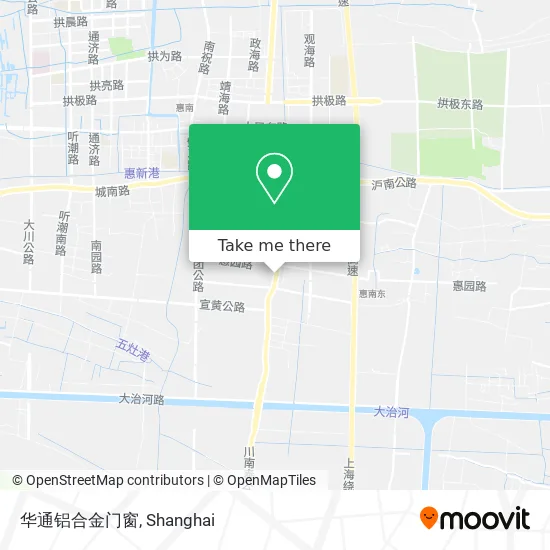 华通铝合金门窗 map