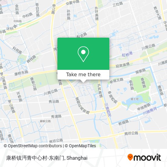 康桥镇沔青中心村-东南门 map