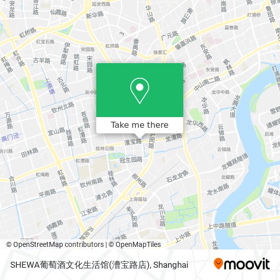 SHEWA葡萄酒文化生活馆(漕宝路店) map