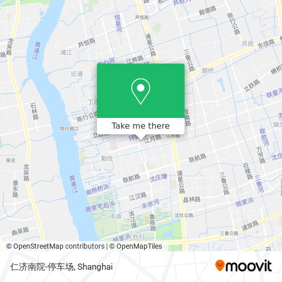 仁济南院-停车场 map