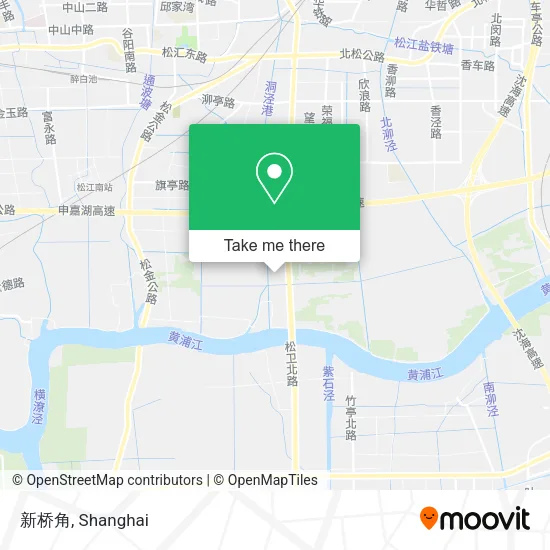 新桥角 map