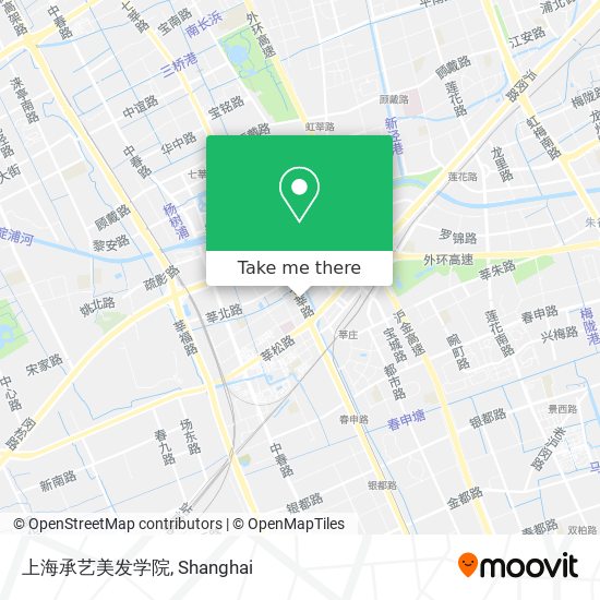 上海承艺美发学院 map