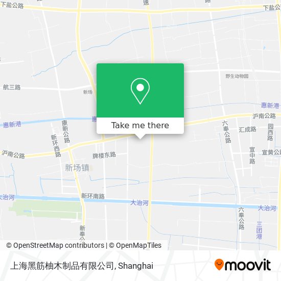 上海黑筋柚木制品有限公司 map